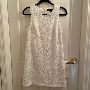 Cynthia Steffe Floral White Lace Dress